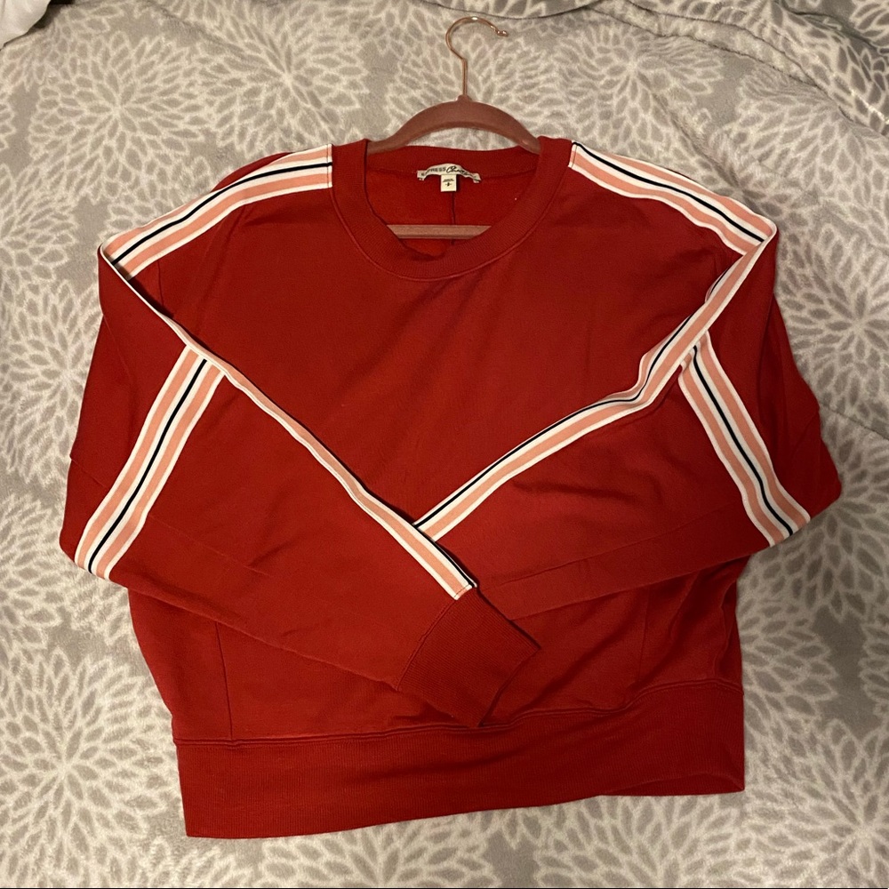 Pink cropped sweatshirt